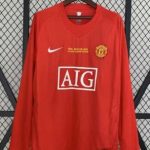 Camiseta Manchester United Manga Larga 2007